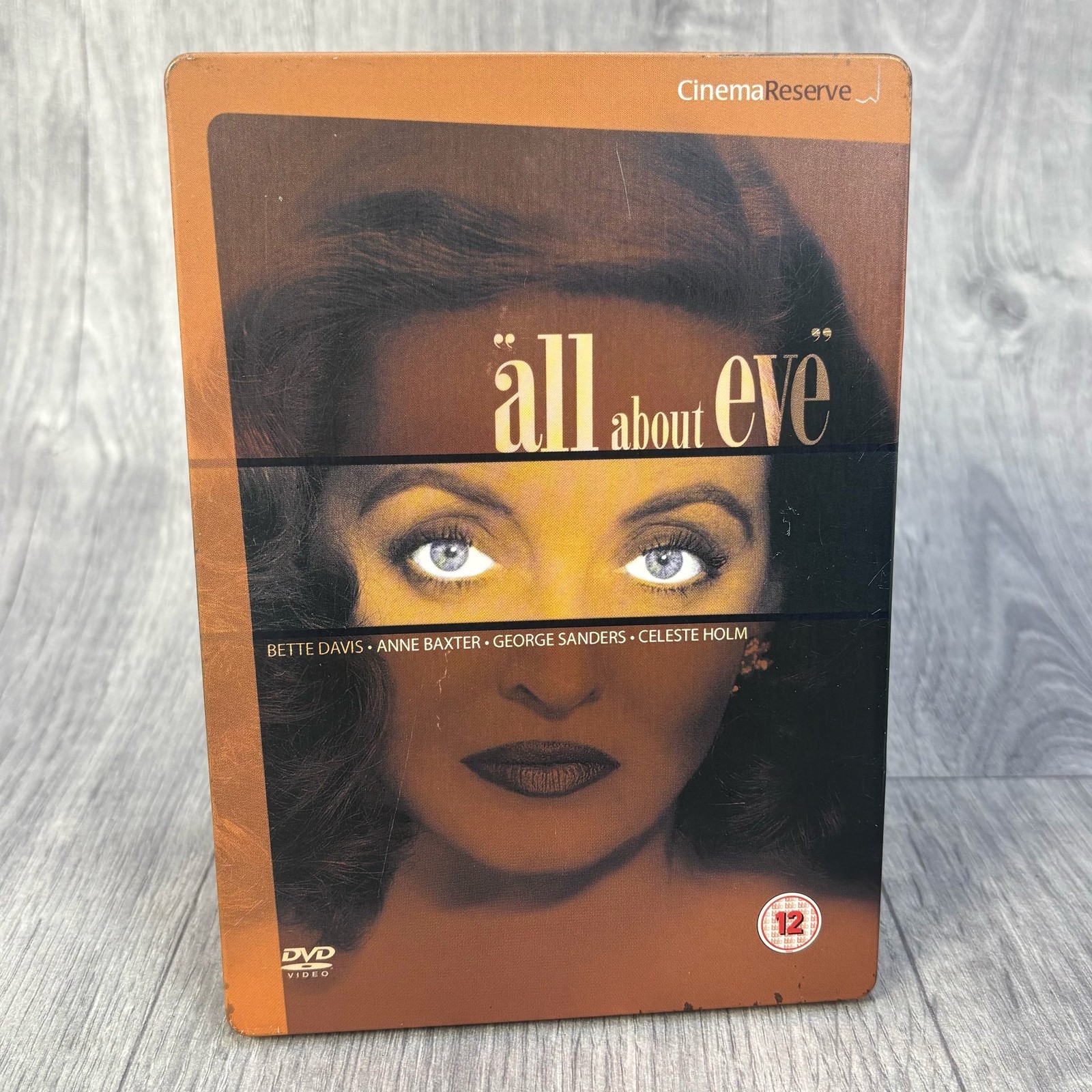 All About Eve DVD Steelbook Case Collectors Edition Dual Disc Set Bette Davis