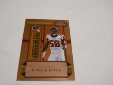SEAN WEATHERSPOON ROOKIE OF THE YEAR ATLANTA FALCONS 2011 PLAYOFF CONTENDERS