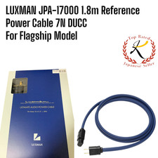 【US/DDP】 LUXMAN JPA-17000 1,8 m cavo di alimentazione di riferimento 7N DUCC per modello di punta