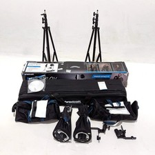  OPEN BOX EXCELLENT  Westcott Rapid Box 2-Light Speedlite Kit