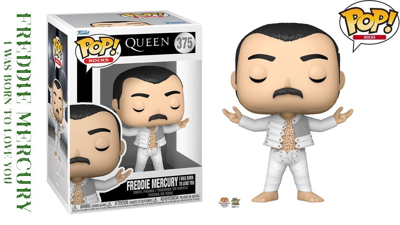 Queen Freddie Mercury I Was Born to Love You Funko Pop! Vinyl Figure #375