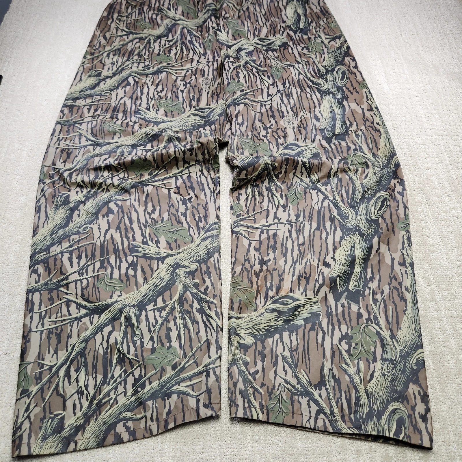 Columbia Camo Rain Pants Men XXL Pvc Pullover Waterproof Hunting Mossy Oak