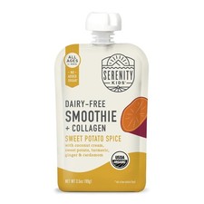 Serenity Kids 6 Months Organic Dairy-Free Baby Food Smoothie Pouch - Sweet Pota