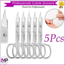 German Stainless Steel Manicure Cuticle  Toe Nail Scissors 9cm Arrow Point