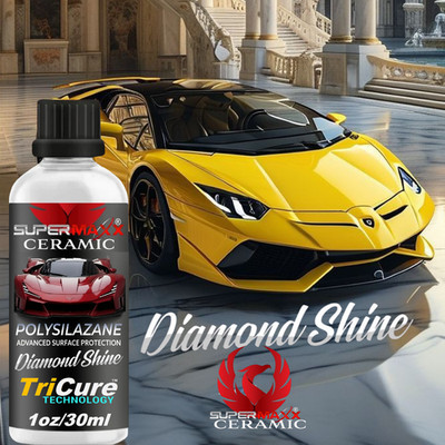 CERAMIC CAR COATING 'ADVANCED PAINT PROTECTION' POLYSILAZANE ''TRICURE TECHNOLOGY