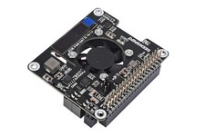 PoE Power Supply and Cooling HAT Board with OLED Display, Adjustable Fan, Fit...