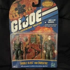 Hasbro G.I. Joe Double Blast & Crossfire Real American Hero Set 2001 w/ Gear