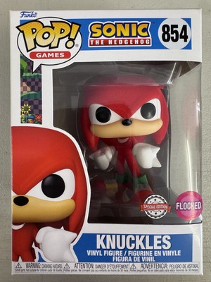 Funko Pop! ソニック・ザ・ヘッジホッグ ナックルズ フロック 854 Knuckles (Flocked) 854 Sonic the Hedgehog Funko Pop Vinyl