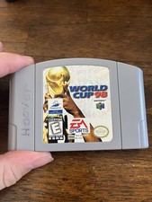 World Cup 98 Soccer (Nintendo 64, 1998 N64) Game Only - Authentic - Tested
