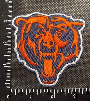 CHICAGO BEARS NFL FOOTBALL IRON ON EMBROIDERED PATCH SEE PHOTOS