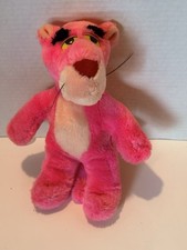 1987 24K COMPANY PINK PANTHER 25TH ANNIVERSARY PLUSH TOY SUCTION JOINTED NECK