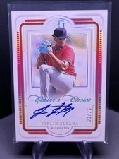 2025 National Treasures Jarlin Susana /25 Auto Ecklar’s Choice #EC-JSS Nationals