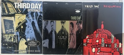 Third Day Songbooks - Lot of 5 - Time, Offerings, Revelation, Wherever & Move