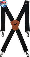 1.5In HD Elastic Suspenders Heavy Duty Work Suspenders Comfy...
