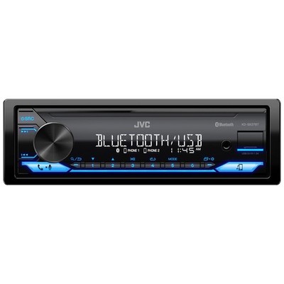 JVC KD-SX27BT Car Stereo with Bluetooth, 100W Digital Media Receiver, 1.5A... 