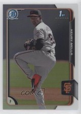 2015 Bowman Chrome Prospects Refractor 459/499 Keury Mella #BCP136 y0i
