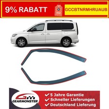 Windabweiser für VW CADDY 3 III 2-türer 2004-heute 2-tlg dunkel Regenabweiser
