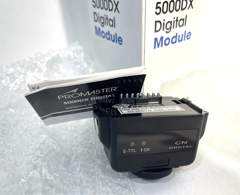 Módulo digital Promaster serie 5000 DX para Canon.  Digital Rebel, EOS. NUEVO. Foto 2 de 4