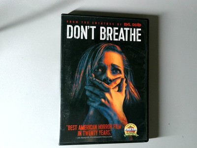 Don't Breathe DVD 2016 Horror Thriller Fede Alvarez Jane Levy
