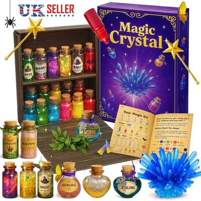 Magic Potion Making Kit for Kids Fairy Craft Set!Creative Gifts Mix 20 Bottles.