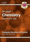 New A-Level Chemistry: AQA Year 1 & 2 Complete Revision & Practice with Online Edition: Exam Board: AQA by CGP Books (Paperback, 2015)