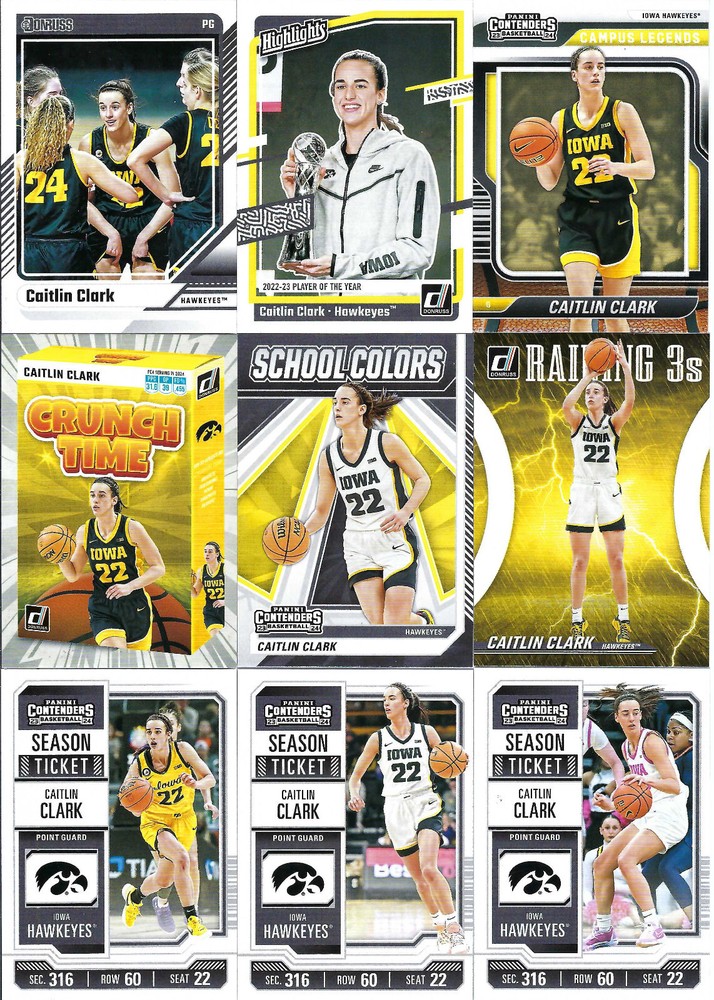 2024 Caitlin Clark Collection Base  Insert Target Red Complete Your Set You Pick
