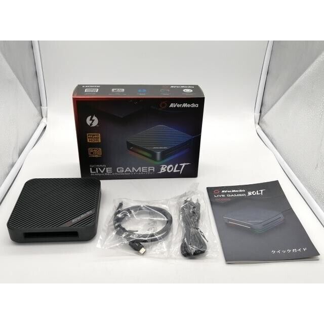 AVerMedia GC555 Live Gamer Bolt Thunderbolt 3 External Video AVerMedia GC555 Live Gamer Bolt Thunderbolt 3 External Video