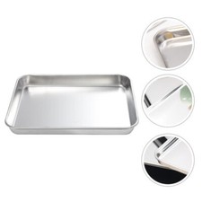 Stainless Steel Tray Appetizer Serving Tray Snack Plate Child