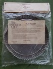 Pampered Chef Flan Pan Set of 2 Tin 10" pans include recipe 4 parchment circles