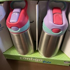 Cantigo Kids  Two 10 Oz Water Bottle