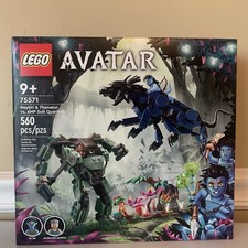 LEGO AVATAR: Neytiri & Thanator vs. AMP Suit Quaritch (75571) Brand New