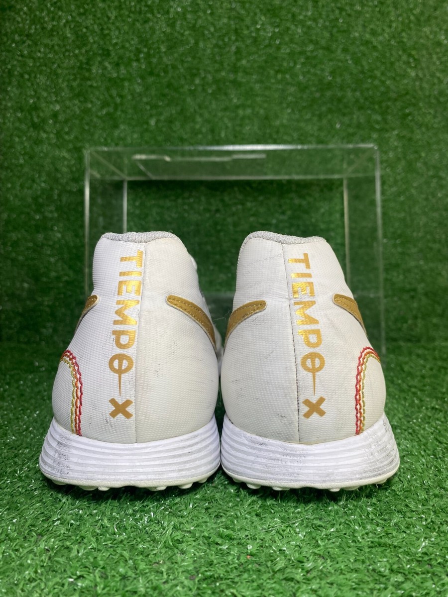 Nike Tiempo X Lunar TF Legend white Gold Indoor R10 Nike Tiempo X Lunar TF Legend white Gold Indoor R10