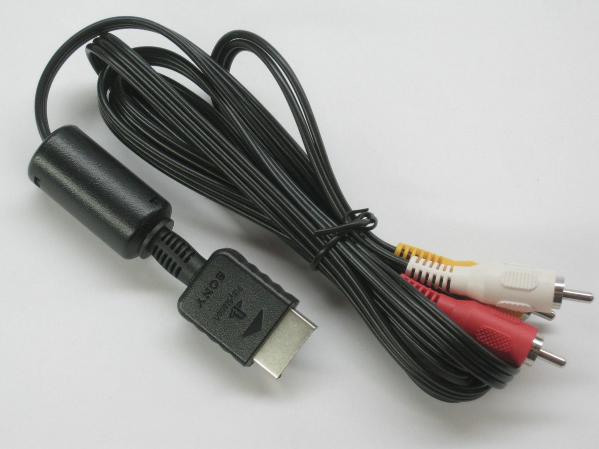 Genuine Original Sony Playstation 2 PS2 AV A/V Audio/Video