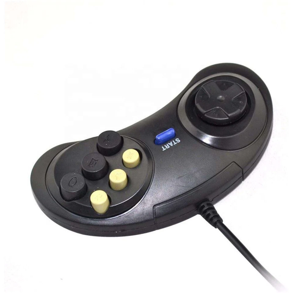 Wired Controller Compatible With Sega Genesis (XYAB) - Image 2 of 3