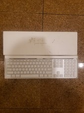 Apple Genuine Wired Keyboard Numeric Keypad Slim Aluminum A1243 White