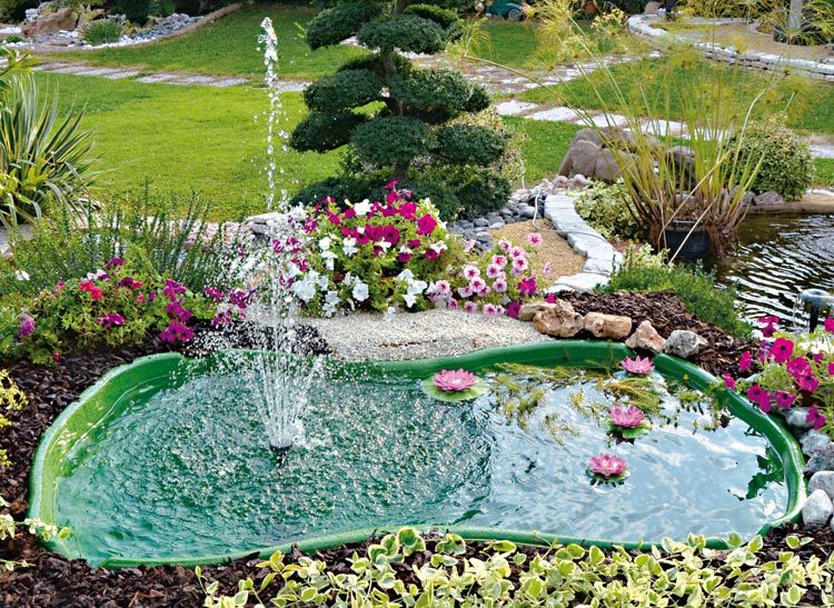 LAGHETTO GRANDE DA GIARDINO, POMPA COMPRESA + OMAGGIO