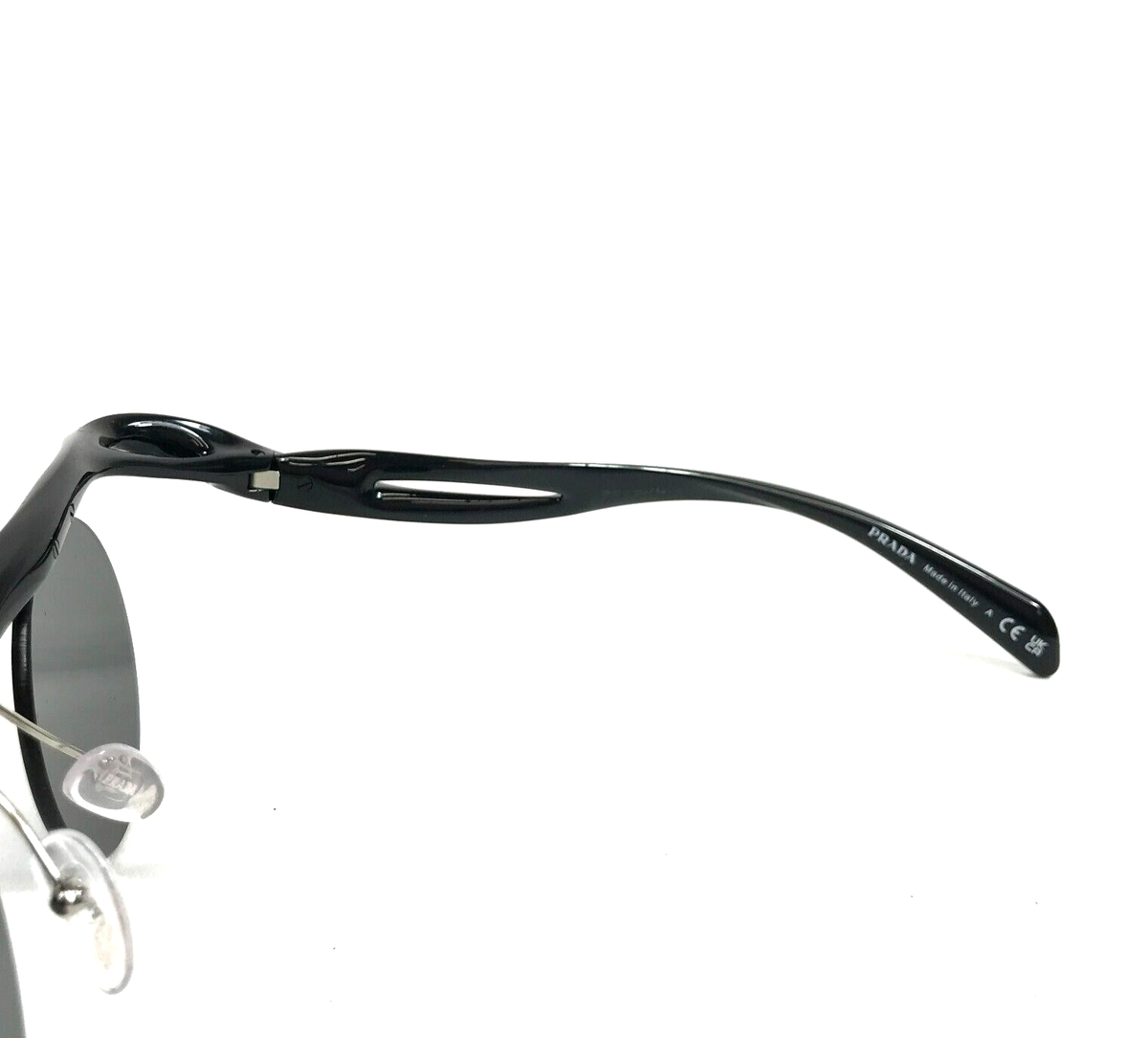 PRADA sunglasses プラダサングラス　SPR24 Slate Gray Lenses Sunglasses with Prada logo | PRADA