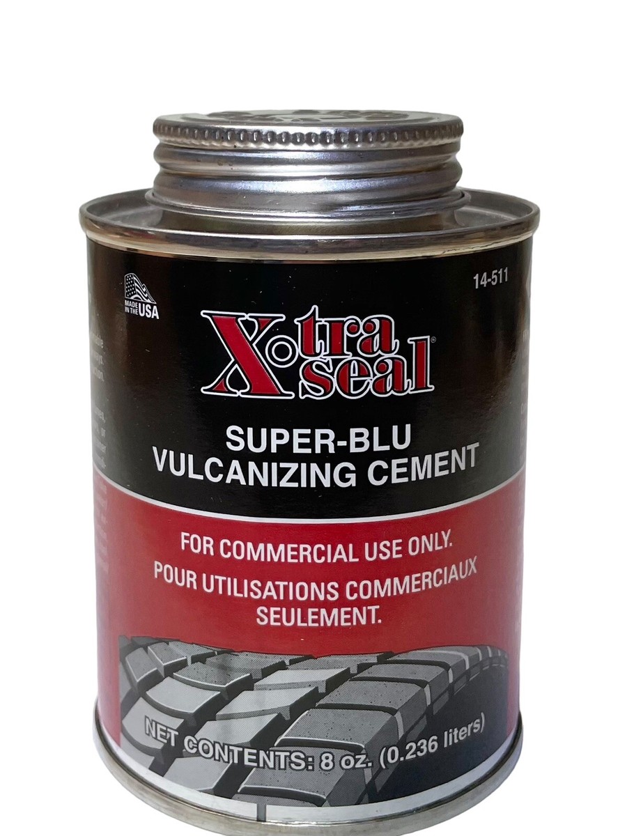 Xtra Seal 14-511 Super Blu Vulcanizing Cement Tire Repair 8oz