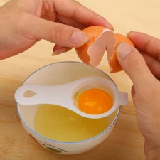 Egg Yolk Separator White Convenient Household Filter Tool New Kitchen Free Ship 