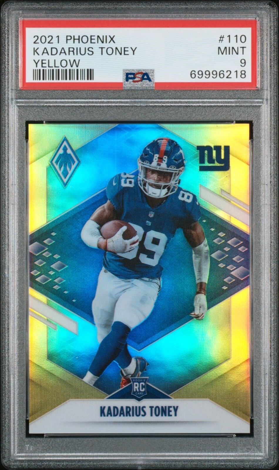 Kadarius Toney Panini Phoenix #110 Yellow