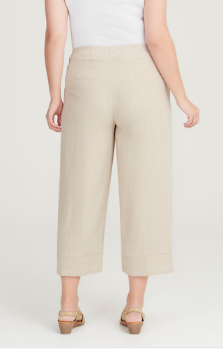 Taking Shape /TS14+ Flax Natural Cargo Crop Pant Size 20 - Picture 2 of 17