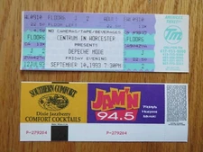 UNUSED DEPECHE MODE September 10, 1993 CENTRUM, WORCESTER, MASS Ticket