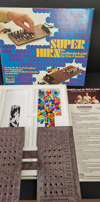   SuperHirn von Parker - 2 bis 4 Spieler Brettspiel Gesellschaftsspiel Vintage