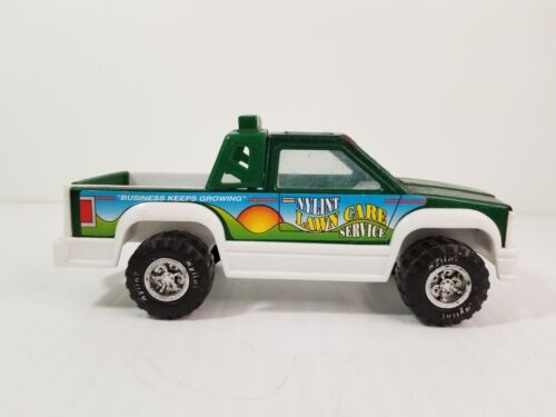 Vtg Nylint Lawn Care Service Sparkly Green 1989 Truck Korea #024002 Dong Kook - Picture 1 of 7