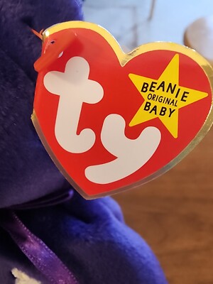 ty beanie baby princess diana bear 1997, Rare Pink Stamp