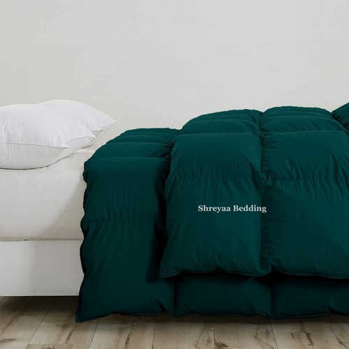 3 PCs Comforter Set Down Alternative 400 GSM Egyptian Cotton Multiple Colors - Picture 302 of 312