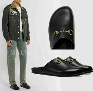 gucci black slippers