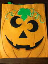 Pumpkin Tote Bag Halloween Treat Sack New /w Tags Darice