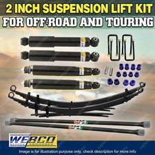2" 50mm Webco RAW Leaf Springs Suspension Lift Kit for Ford Ranger PJ PK
