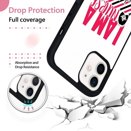 Dustproof Cover For Samsung A15 A16 S23 S24 S25 Ultra FE design nurse quotes art - 第 10/25 張圖片